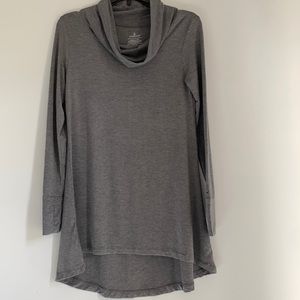 Cuddle Duds cowl neck Tunic dress